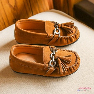 ฤดูใบไม้ผลิฤดูใบไม้ร่วง Anti-SLIP Tassels ตกแต่งรองเท้าเด็กผู้หญิงแฟชั่น Moccasin-Gommino Casual หญิงเด็กรองเท้าต่ำ [N/5]