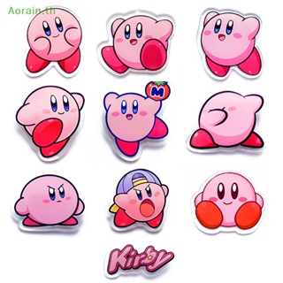 # Facc &amp; ใหม่ # Kirby เข็มกลัดเคลือบ ลายการ์ตูน เครื่องประดับ ของขวัญสําหรับเด็ก