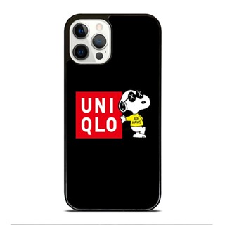 Uniqlo X Snoopy Dog เคสโทรศัพท์มือถือ กันกระแทก สําหรับ IPhone 14 Plus 13 Pro Max 12 Mini X