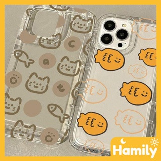 Photo Frame Airbag iPhone Case TPU Soft Clear Case Cute Cat and Fish Bear Camera Protection Shockproof Compatible with iPhone 14 13 12 11 Pro Max XS Max XR XS 6 7 8 Plus