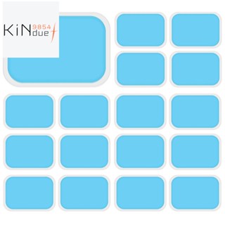 แผ่นเจล EMS แบบเปลี่ยน สําหรับออกกําลังกายกล้ามเนื้อหน้าท้อง 100 ชิ้น