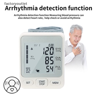 Flth เครื่องวัดความดันโลหิต ชีพจรดิจิทัลอัตโนมัติ แบบพกพา