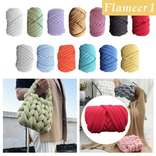 [flameer1] เส้นด้ายจัมโบ้ เส้นผ่าศูนย์กลาง 2.5 ซม. 250 กรัม สําหรับทําพรมถักมาคราเม่