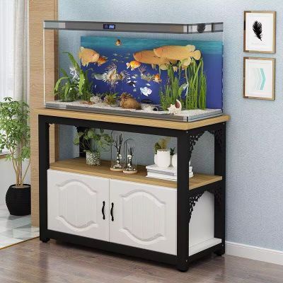 โครงตู้ปลา โครงล่างตู้ปลา โครงล่างตู้ปลา โครงเหล็ก ห้องนั่งเล่น ชั้นวางตู้ปลาขนาดเล็ก เหล็กดัด ชั้นวางของก้นตู้ปลา