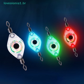 Loveoionia1 เหยื่อตกปลาหมึก LED เรืองแสง ขนาดเล็ก 1 ชิ้น