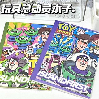 [LC] สมุดโน้ตไดอารี่ B5 ลายการ์ตูน Toy Story น่ารัก