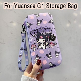 【Trend Front】กระเป๋าเก็บหูฟัง ลายการ์ตูน แบบพกพา สําหรับ Yuansea G1 Yuansea G1