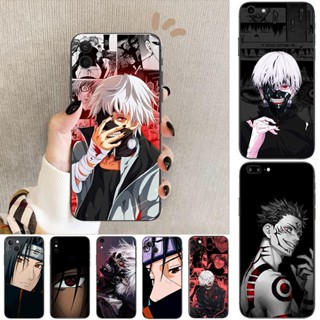 เคสโทรศัพท์มือถือ แบบนิ่ม พิมพ์ลายอนิเมะ tokyo ghoul สีดํา สําหรับ iPhone 14 14 Pro Max 14 plus