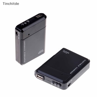 [Tinchitde] อุปกรณ์ชาร์จโทรศัพท์มือถือฉุกเฉิน Usb 4 Aa แบบพกพา 1 ชิ้น [Preferred]