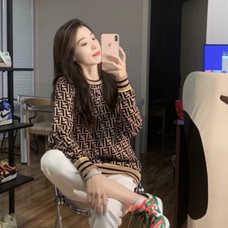 Fe- ใหม่ เสื้อกันหนาวแฟชั่น ลายนูน เรียบง่าย ไม่ซ้ําใคร Ke56Uw