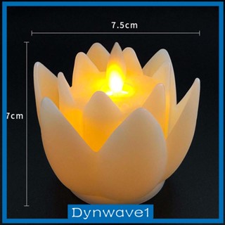 [Dynwave1] โคมไฟ LED รูปดอกบัว สําหรับตกแต่งบ้าน