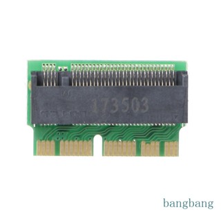 Bang การ์ดอะแดปเตอร์ PCIE สําหรับอัพเกรด M 2 nVME SSD 12+16pin Air 2013 201