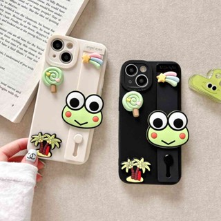 เคสโทรศัพท์มือถือแบบนิ่ม TPU พร้อมสายคล้องข้อมือ สําหรับ iPhone 11 12 13 14 Pro Max