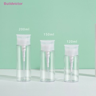 Buildvictor ขวดปั๊มเปล่า แบบรีฟิล สําหรับล้างเล็บ แต่งหน้า TH