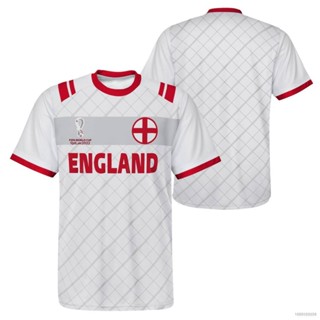 เสื้อยืดคอกลม แขนสั้น พิมพ์ลาย NP2 World Cup England พลัสไซซ์ สําหรับผู้ชาย และผู้หญิง PN2