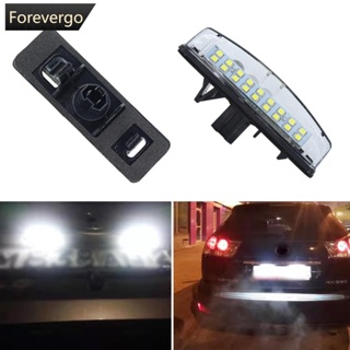 Forevergo หลอดไฟ LED 18 ดวง ติดป้ายทะเบียนรถยนต์ สําหรับ Toyota Camry 40 V40 XV40 Aurion XV40 Prius Echo Belta 12V G4Z6 1 ชิ้น