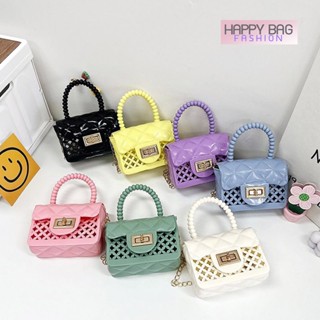 【พร้อมส่ง】happy bag fashion	
กระเป๋าจิ๋วไข่มุกมาใหม่ รุ่น zxb81