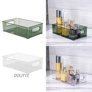 [Dolity2] Makeup Vanity Organizer Cosmetic Storage Basket for Pantry Drawer Kitchen