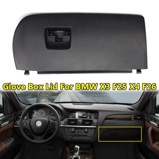 【Hot Style】ฝากล่องถุงมือด้านหน้ารถยนต์ สีดํา 1 ชิ้น 51166839000 สําหรับ BMW X3 F25 2011-2017 / X4 F26 2015-2018