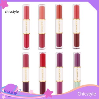 Chicstyle ลิปแลคเกอร์ เนื้อแมตต์กํามะหยี่ 8 ชิ้น