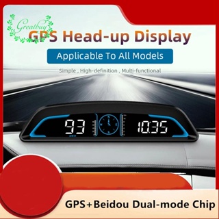 โปรเจคเตอร์ GPS วัดความเร็วรถยนต์ พร้อมเข็มทิศ ความเร็วสูง อุปกรณ์เสริม สําหรับรถยนต์