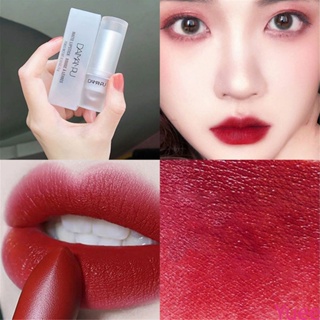 Daimanpu Transparent Matte Shell Lipstick แท้ Non Stick Cup Fog Face Lip Mud Velvet Matte Lipstick yuee