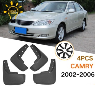 บังโคลนหน้า หลัง อุปกรณ์เสริม สําหรับรถยนต์ Toyota Camry 2002-2006 4 ชิ้น