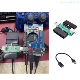 Wu SNAC PS PSX อะแดปเตอร์แปลง และสายเคเบิล USB 3 0 รองรับอนาล็อก IOBoard 1 หรือดิจิทัล IOBoard v1 2