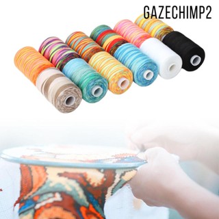 [Gazechimp2] ด้ายกระสวยโพลีเอสเตอร์ 12 สี สําหรับจักรเย็บผ้า DIY