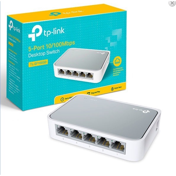 TPLink Switch TL-SF1005D 5 พอร์ต 100Mbps Ver 1.7 -โต๊ะใหม่