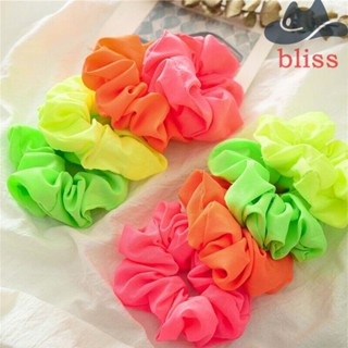 Bliss ยางรัดผม สีนีออน เครื่องประดับ สําหรับผู้หญิง