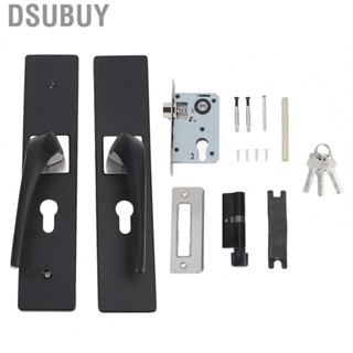 Dsubuy Room Lock  Complete Non Aging Easy To Install Thick Baffle Aluminium Alloy Prevent Theft Bedroom for Interior