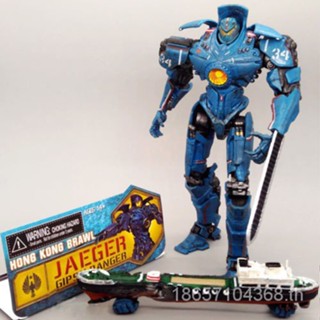 พร้อมส่ง!Jaeger GIPSY DANGER HONG KONG BRAWL หุ่นยนต์ฟิกเกอร์ ขอบ PACIFIC EFNL ขนาด 7 นิ้ว