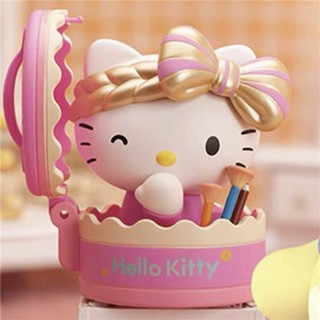 【ของแท้】POPMART Hellokitty Sanrio Family Beauty Series กล่องสุ่ม ตุ๊กตาเซอร์ไพรส์ ของเล่นแฟชั่น สร้างสรรค์ คอลเลกชัน เด็กผู้หญิง ของขวัญวันเกิด และวันหยุด