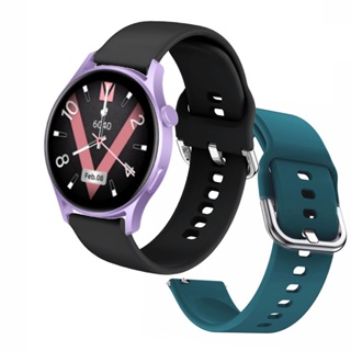 สายนาฬิกาข้อมือซิลิโคน แบบปลดเร็ว สําหรับ Kieslect Lora 2 Lady Smart watch Band