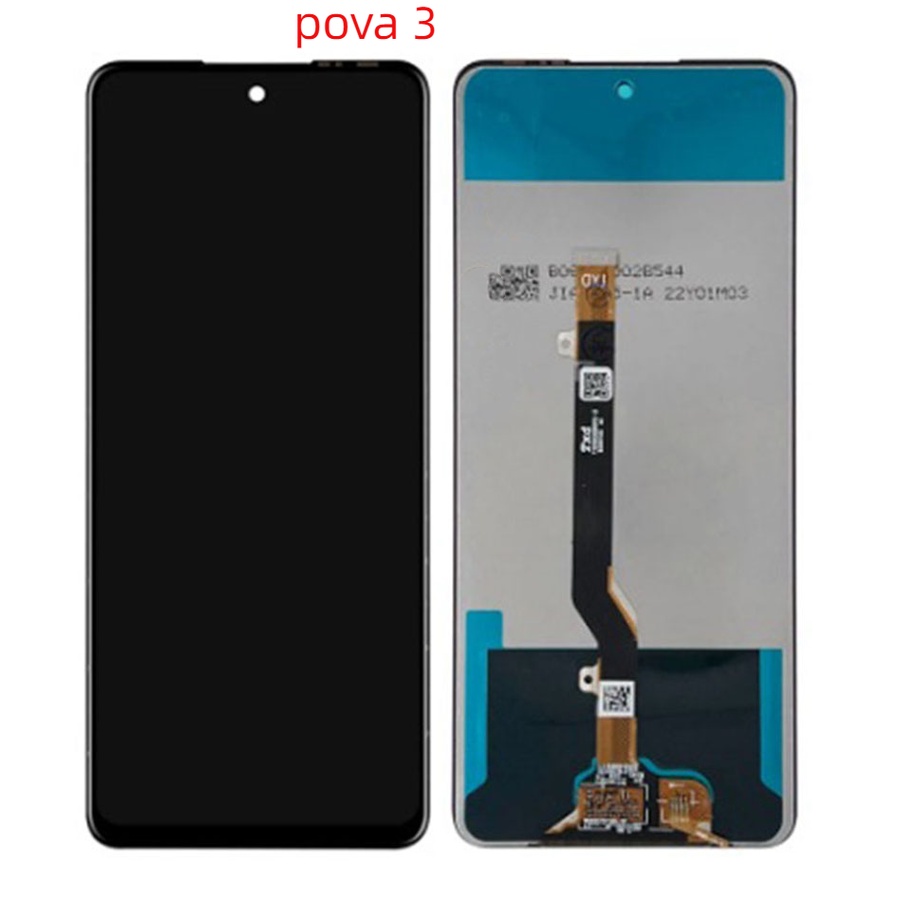 สําหรับ Tecno pova 3 หน้าจอสัมผัส Digitizer Glass จอแสดงผล Lcd LF7n