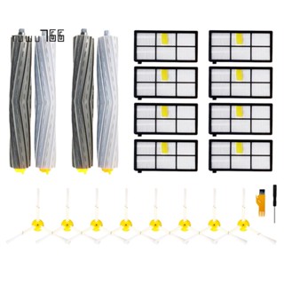 ชุดอะไหล่แปรงหลัก ไส้กรอง Hepa แบบเปลี่ยน สําหรับ IRobot Roomba Parts Series 800 860 865 866 870 871 880 885 886 890 900 960 966 1 ชุด