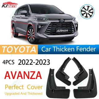 บังโคลนหน้า หลัง กันชน กันฝุ่น อุปกรณ์เสริม สําหรับตกแต่งรถยนต์ Toyota Avanza 20212-2021 2022 2023-UP