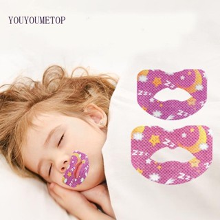 Youyo เทปสติกเกอร์ ป้องกันการนอนกรน ปากเทป ฝึกหายใจจมูก 30 ชิ้น