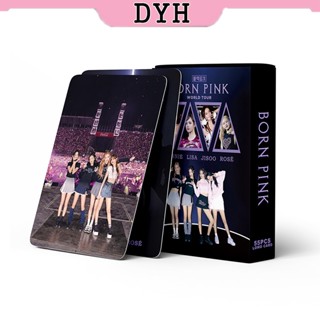 BLACKPINK การ์ด โปสการ์ด BORN PINK KPOP LOMO Card 55 ชิ้น/กล่อง