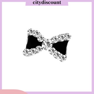 &lt;citydiscount&gt; โบว์ พลอยเทียม 3D สําหรับตกแต่งเล็บ 10 ชิ้น