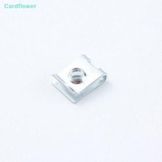 &lt;Cardflower&gt; คลิปสกรู รูปตัว U ป้องกันสนิม สําหรับรถจักรยานยนต์ M4 M5 M6 10 ชิ้น