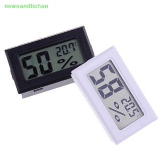 Newsandlichao เครื่องวัดอุณหภูมิความชื้น หน้าจอดิจิตอล lcd ขนาดเล็ก