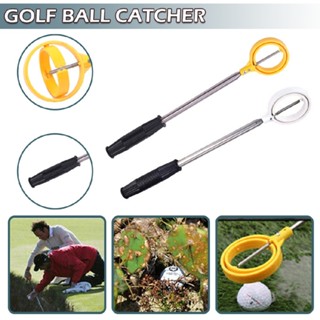 Golf Ball Retriever 8 Sections Telescopic Automatic Locking Picker Pickup Tool