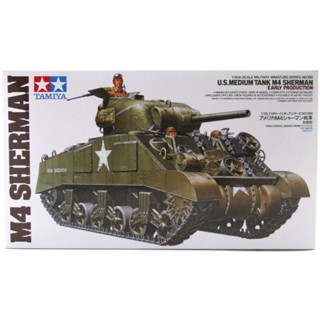 Tamiya M4 ชุดโมเดลรถถังเชอร์แมน 35190 สเกล 1:35