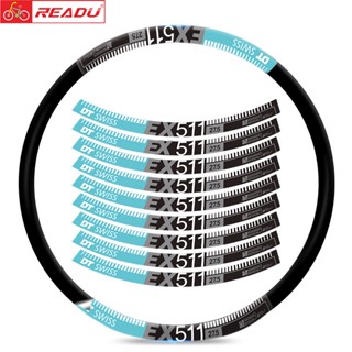 ชุดสติกเกอร์ DT SWISS EX511 กันน้ํา สําหรับติดตกแต่งล้อรถจักรยานเสือภูเขา