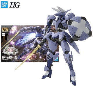 Bandai GUNDAM Original HG Series 45 1/144 Valkyrie IBO Sieqrune Anime Action Figure Assembly Model Toys Collectible Model