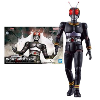 Bandai Original Kamen Rider Model Garage Kit Figure-rise 1/8 Mask Rider Black Anime Action Figure Assembly Model Toys