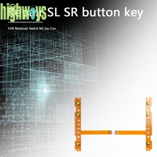 อะไหล่สายเคเบิลปุ่มกด L/R SL SR แบบเปลี่ยน สําหรับ Nintend Switch [highways.th]