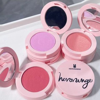 Hyntoor บลัชออนมันฝรั่งบด เนื้อเงา สีม่วง ไร้รอยเปื้อน ซ่อมแซมง่าย